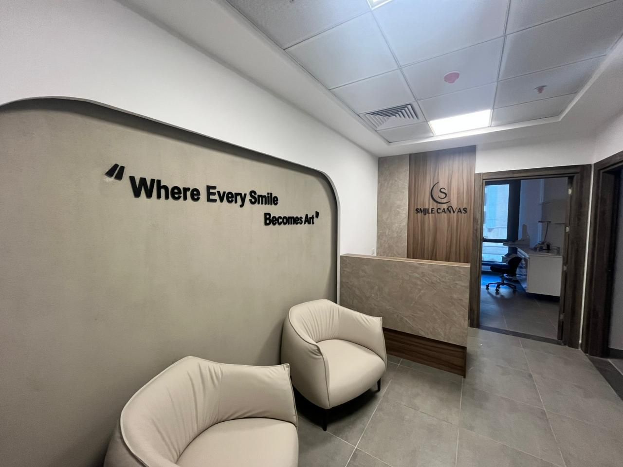 Reception & waiting lounge
